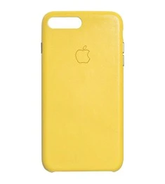 Чехол Leather Case for Apple iPhone 7 Plus / 8 Plus (Spring Yellow)