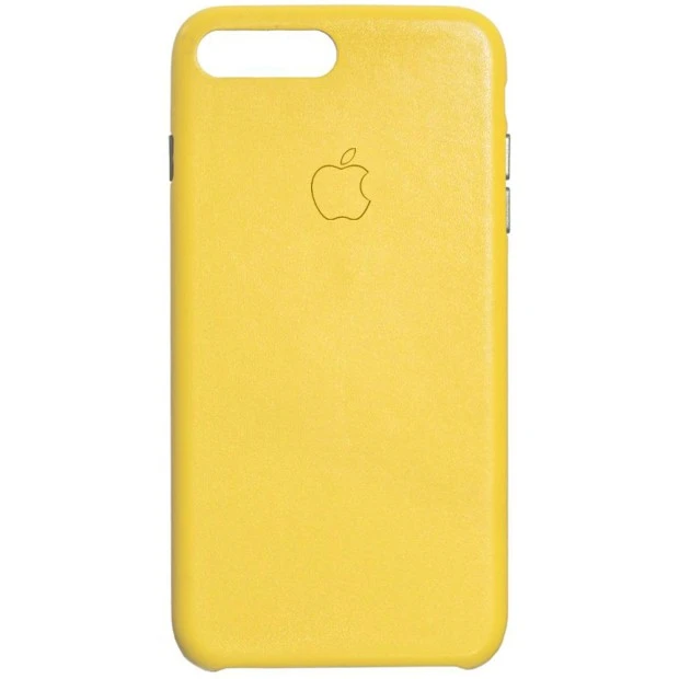 Чехол Leather Case for Apple iPhone 7 Plus / 8 Plus (Spring Yellow)