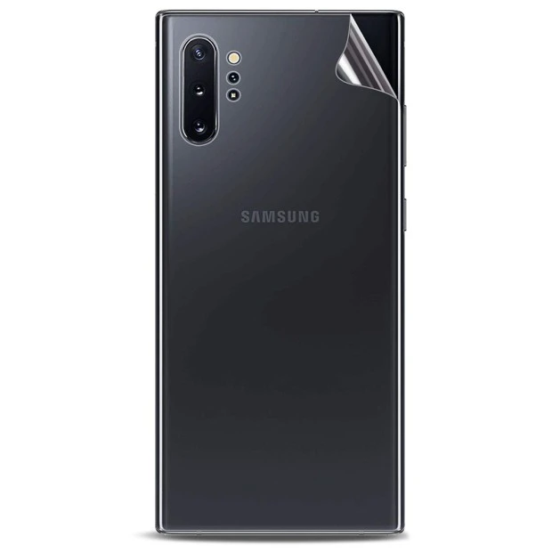 Плівка Silicone Samsung Galaxy Note 10 Plus (задня) (прозора)