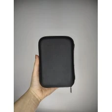 Чехол-органайзер для Powerbank, кабелей и зарядок 15*10*4см (Черный)