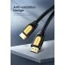 Кабель UGREEN HD101 HDMI - HDMI (1м) (Жовтий / Чорний)