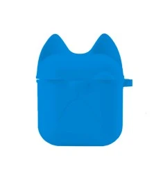 Футляр для наушников Apple AirPods Doggy Case (голубой)