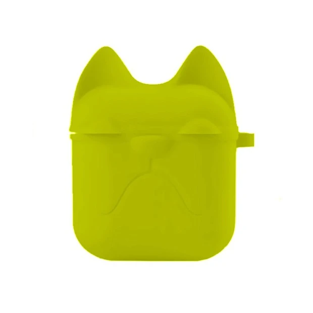 Чехол для наушников Apple AirPods Doggy Case (жёлтый)