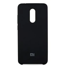 Силикон Original 360 Case Logo Xiaomi Redmi 5 Plus (Чёрный)