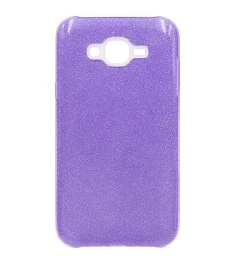 Силикон Glitter Samsung J5 (2015) J500 (фиолетовый)