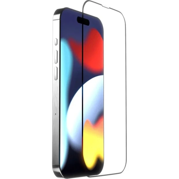 Защитное стекло iLera DeLuxe Original Apple iPhone 15 Plus (Black) iLFCDL15Ps