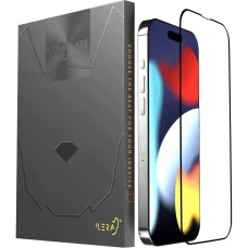 Защитное стекло iLera DeLuxe Original Apple iPhone 15 Plus (Black) iLFCDL15Ps