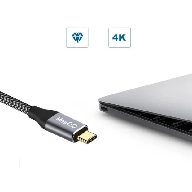 Кабель QGeeM  Type-C - HDMI 1.2m 4K