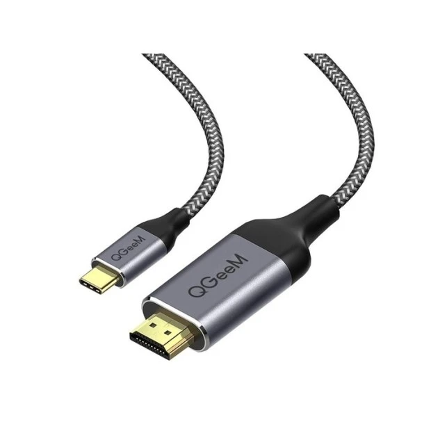 Кабель QGeeM  Type-C - HDMI 1.2m 4K