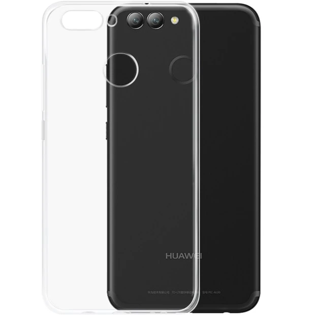 Силіконовий чохол WS для Huawei Nova 2 (прозорий)
