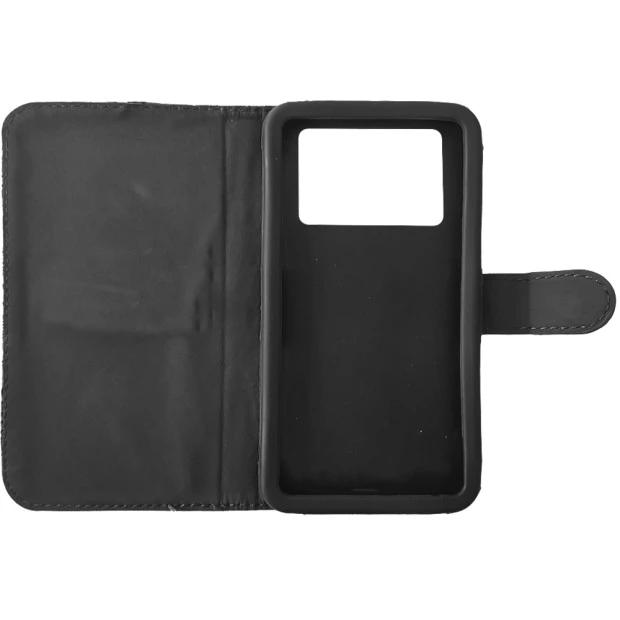 Чехол-книжка Universal Zool Fashion 4.3-4.8 (Чёрный)
