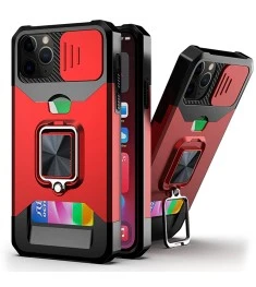 Бронь-чехол Protective Armor Case Apple iPhone 11 Pro Max (Красный)