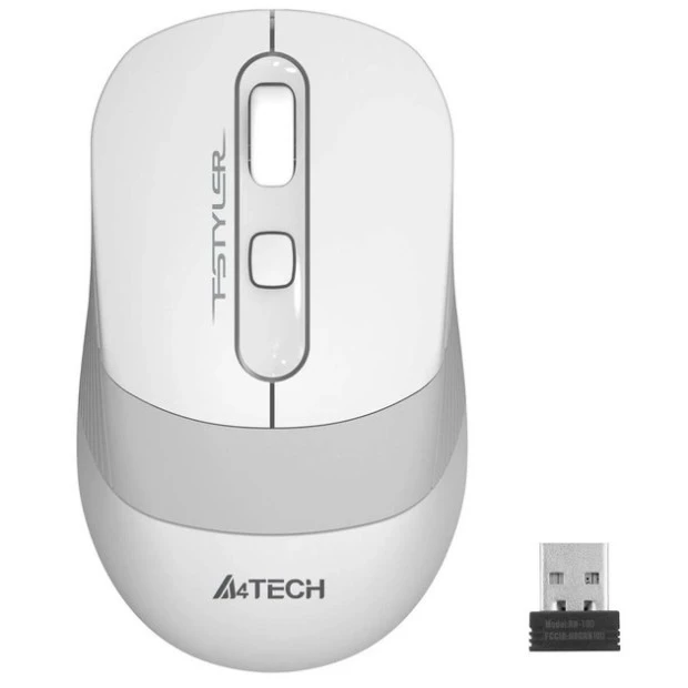 Мышь беспроводная Bluetooth A4Tech FB10C (Белый)