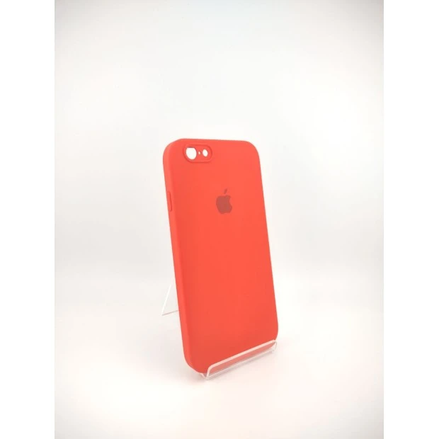 Силіконовий чохол Original Square RoundCam для Apple iPhone 6  /  6s (05) Product RED