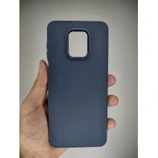 Накладка Metal Camera Xiaomi Redmi Note 9S / Note 9 Pro / Note 9 Pro Max (Тёмно-синий)