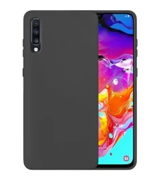 Силикон Original 360 Case Samsung Galaxy A70 (Чёрный)