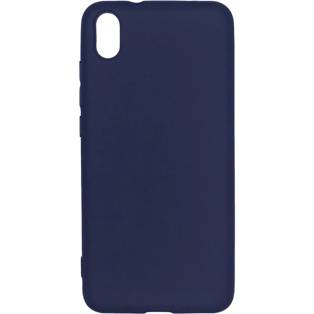 Силиконовый чехол iNavi Color Xiaomi Redmi 7A (Тёмно-синий)