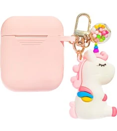 Футляр для наушников Slim Case Apple AirPods Kids (Pink Unicorn)