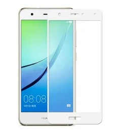 Захисне скло 3D Huawei Y5 (2017) Біле