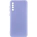 Силікон Original Samsung Galaxy A51 (ShutCam) (Блідо-бузковий)