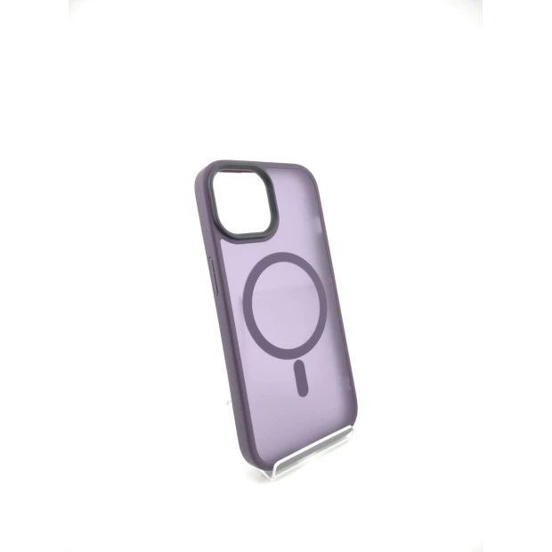 Чохол WAVE Matte Insane Case з MagSafe для iPhone 15 (Глибокий Пурпуровий)