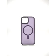 Чехол WAVE Matte Insane Case with MagSafe iPhone 15 (Deep Purple)