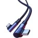 USB-кабель UGREEN US335 Angled 100W (1m) (Type-C to Type-C) (Black) USB-кабель UGREEN US335 Angled 100W (1m) (Type-C to Type-C) (Black)
