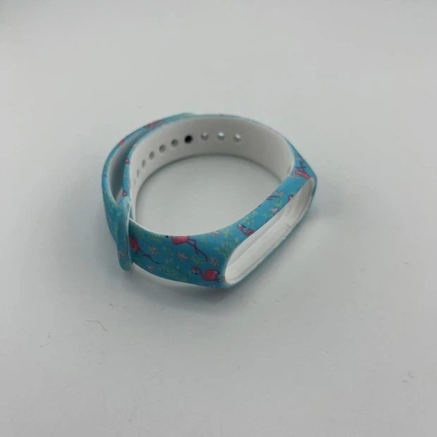 Ремешок Picture Design Xiaomi Mi Band 3 / Mi Band 4 (22) Фламинго