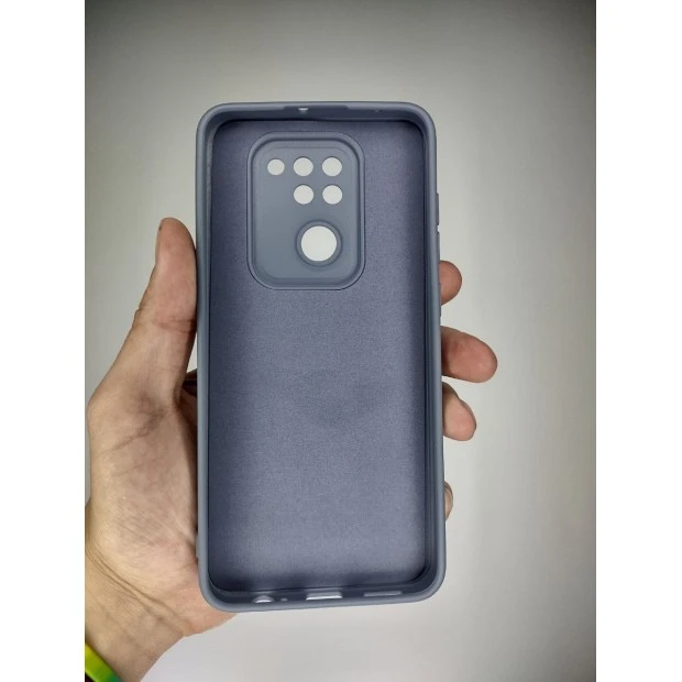 Силікон оригінальний Xiaomi Redmi Note 9  /  Redmi 10X (ShutCam) (Агат)