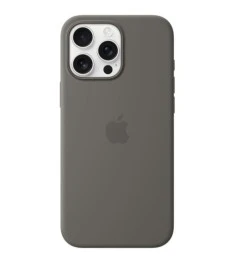 Чехол Silicone Case with MagSafe Apple iPhone 16 Pro Max (Stone Gray)