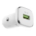 Borofone BZ12A QC3.0 Charger Adapter (White)
