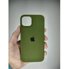 Силикон Original Round Case Apple iPhone 13 (46) Deep Green