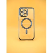Чехол UMKU Shining with MagSafe Apple iPhone 15 Pro Max (Blue Titanium)