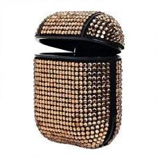 Чехол для наушников Apple AirPods Bling World (Золотой)