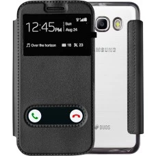 Чехол-книжка View Cover Shine Samsung Galaxy J5 (2016) J510 (Черный)
