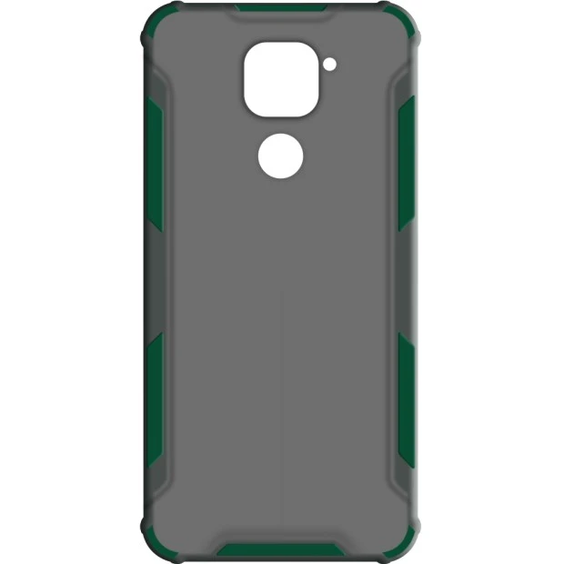 Чехол Totu Armor Case Xiaomi Redmi Note 9 / Redmi 10X (Тёмно-зелёный)