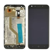 Дисплей для ZTE Blade A6/ A6 Lite A0620 с чёрным тачскрином и корпусной рамкой