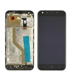 Дисплей для ZTE Blade A6/ A6 Lite A0620 с чёрным тачскрином и корпусной рамкой