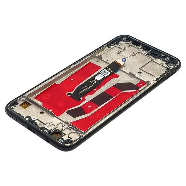 Дисплей для Huawei P40 Lite с чёрным тачскрином и корпусной рамкой