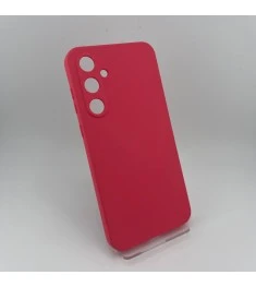 Силіконовий Original Samsung Galaxy A55 (ShutCam) (Малиновий)