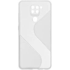Накладка Totu Clear Wave Xiaomi Redmi Note 9 / Redmi 10X (Белый)