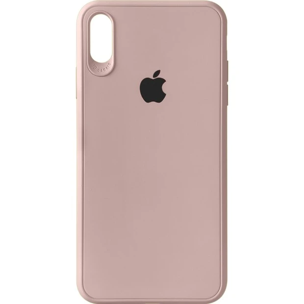 Силіконовий чохол Junket Case для Apple iPhone XS Max (Пудровий)