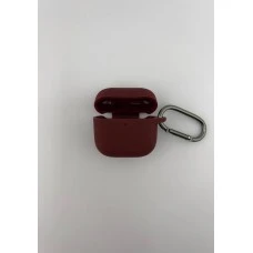 Чехол для наушников Full Silicone Case Apple AirPods 4 (57) Marsala