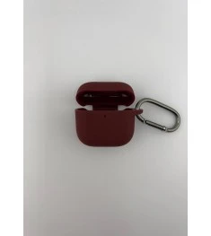 Чехол для наушников Full Silicone Case Apple AirPods 4 (57) Marsala