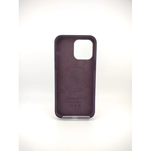Чохол силіконовий з MagSafe для Apple iPhone 14 Pro Max (Elderberry)