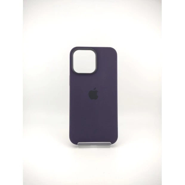 Чохол силіконовий з MagSafe для Apple iPhone 14 Pro Max (Elderberry)