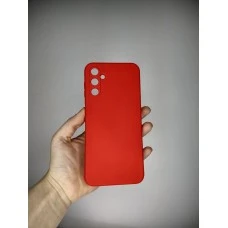 Силикон Original 360 Case Samsung A14 (ShutCam) (Красный)