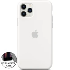 Силикон Original Round Case Apple iPhone 11 Pro (06) White