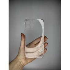 Силикон 6D Apple iPhone 12 Pro Max (ShutCam) (Прозрачный)
