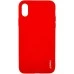 Силикон iNavi Color iPhone X / XS (красный) Силикон iNavi Color iPhone X / XS (красный)